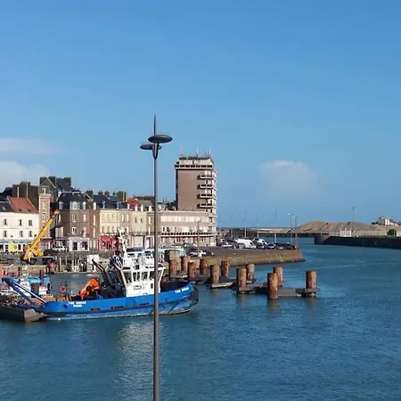 アパート La Cale, Vue Sur Le Port ディエップ